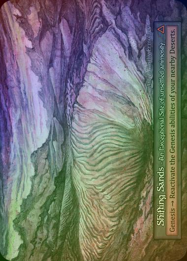 【FOIL】[Site] Shifting Sands [beta-Exceptional]